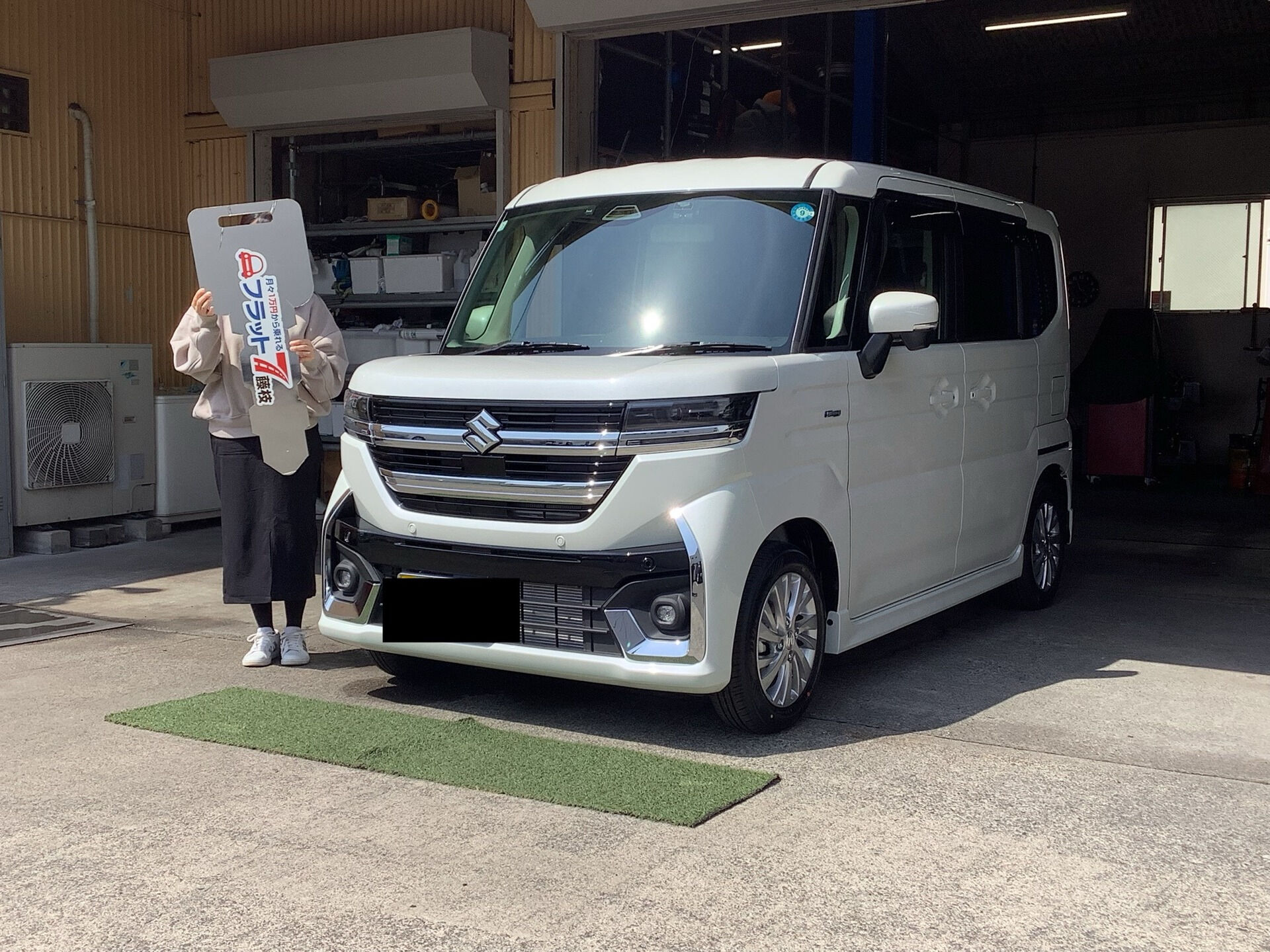 🚗✨🌟 O様、この度はフラット7にて、タントカスタムからスペ