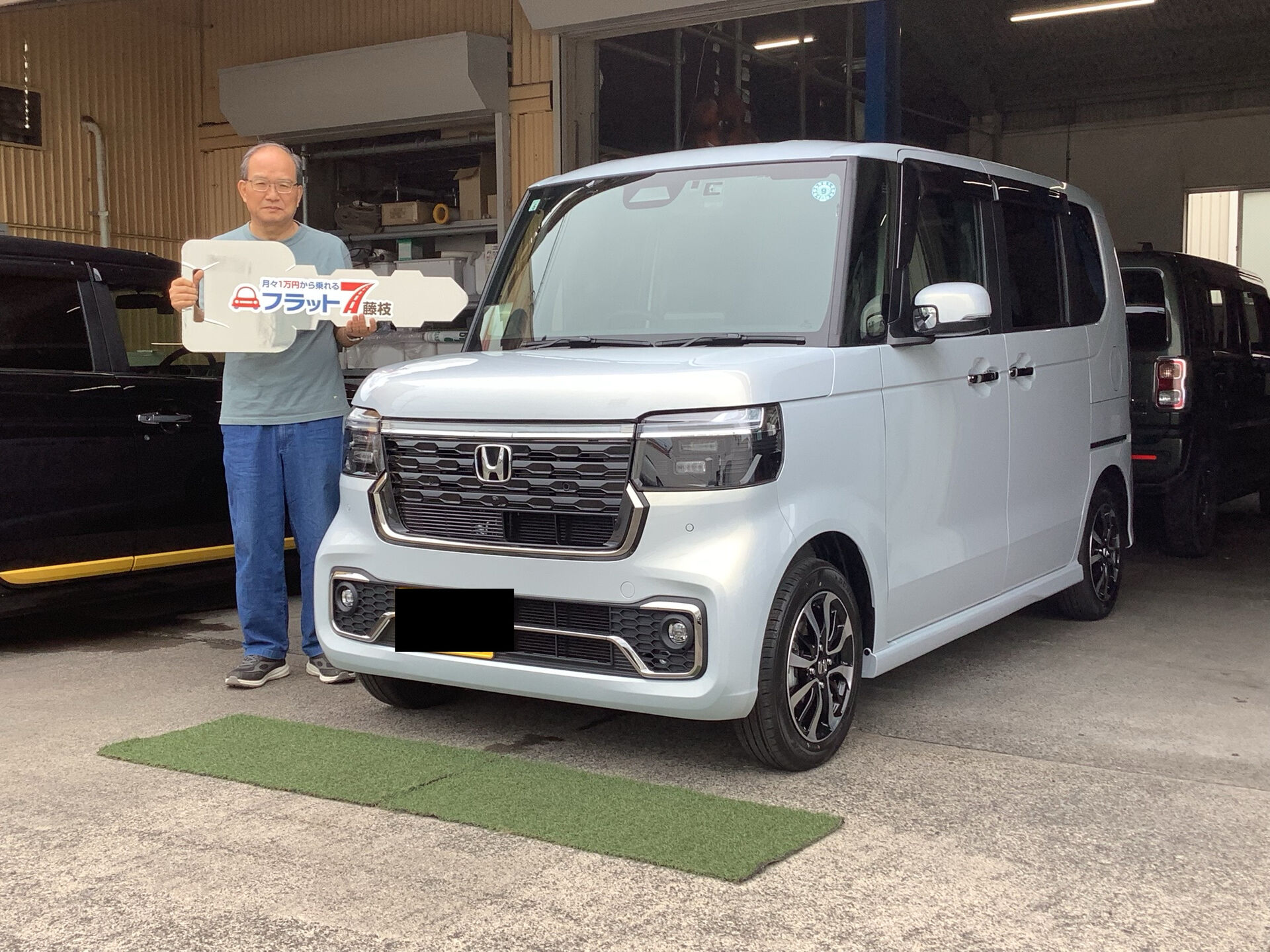 S様、この度はミライースからN-BOXへのお乗り換えをお選び